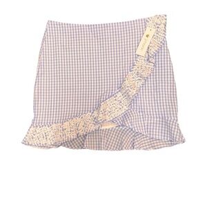 J Marie Floral Rosalee Skort Skirt Small